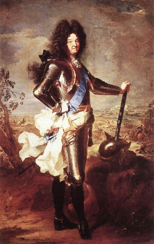 RIGAUD, Hyacinthe Portrait of Louis XIV Germany oil painting art